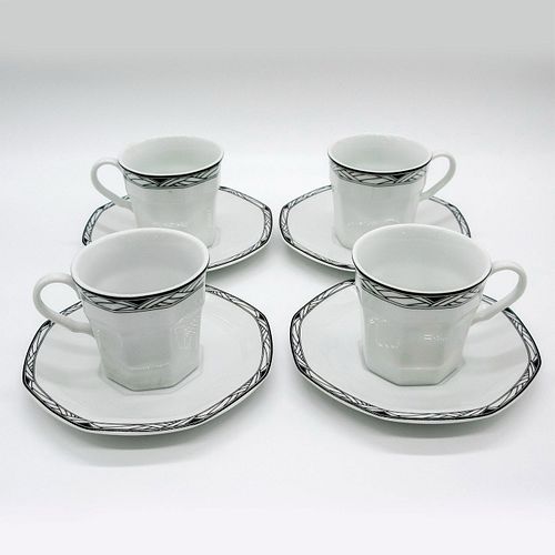 8PC STUDIO NOVA CUPS AND SAUCERS,