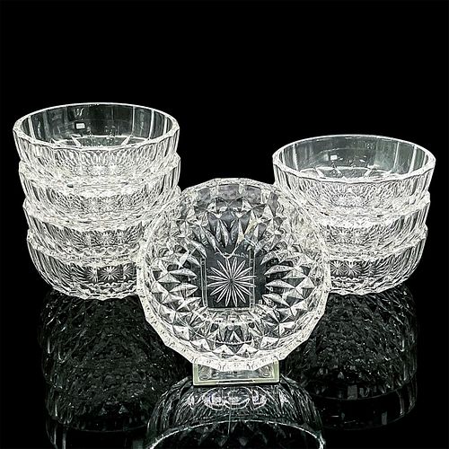 8PC VAL SAINT LAMBERT CRYSTAL