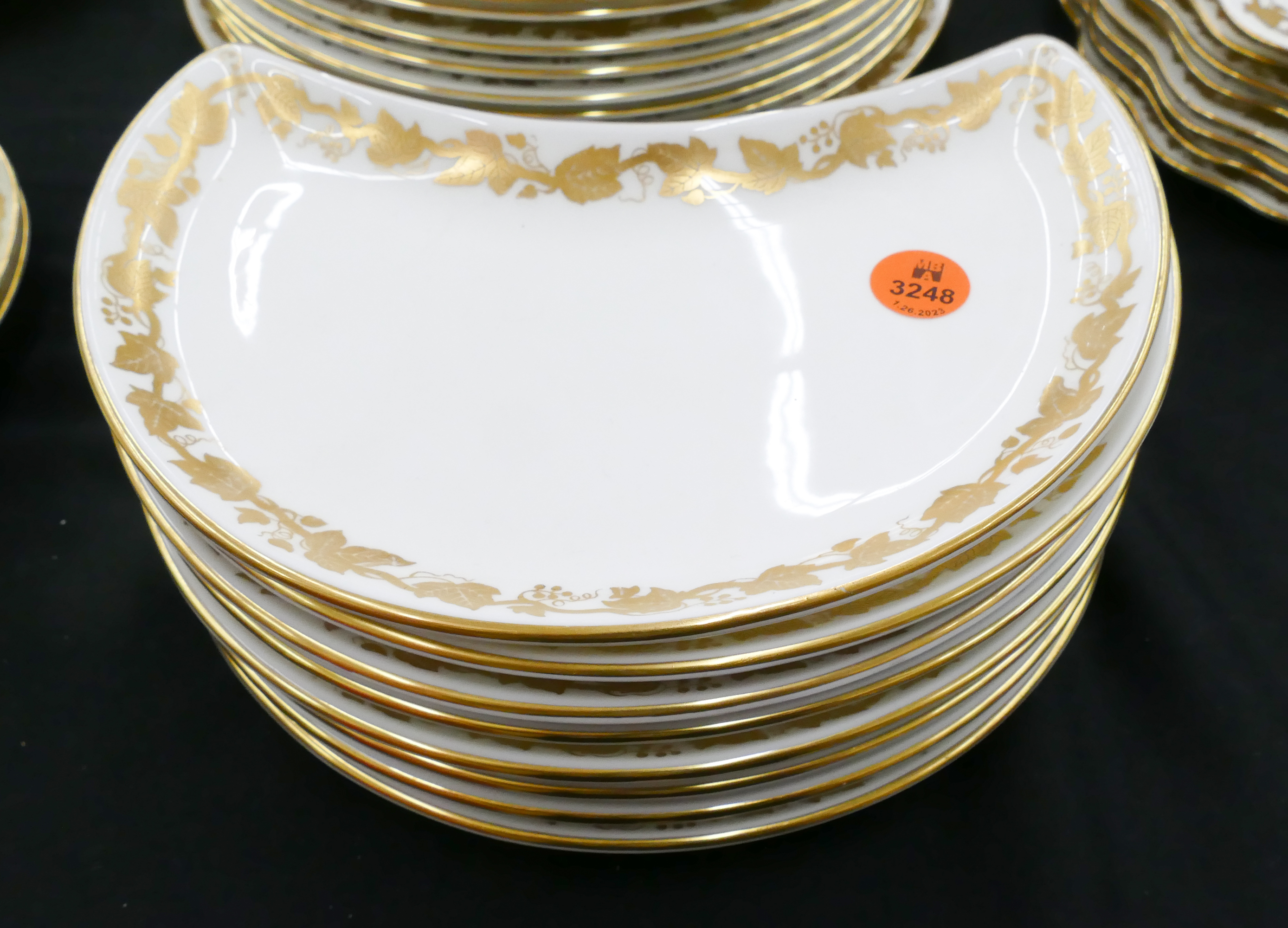 8pc Wedgwood Whitehall (White