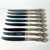 8PC WESTMORLAND STERLING FLATW