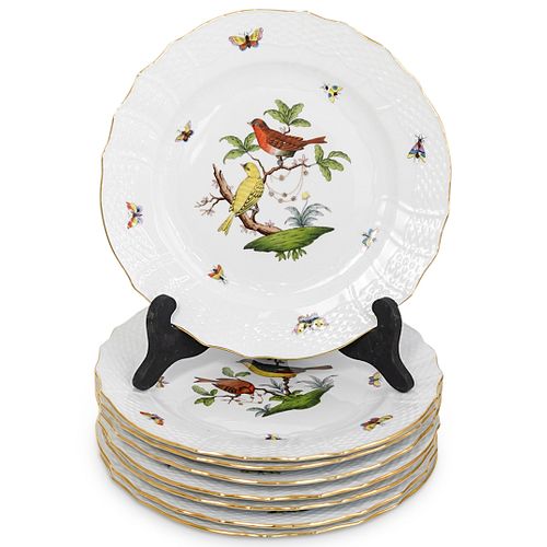 (8PCS) HEREND ROTHSCHILD LARGE