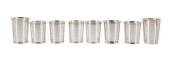 8PCS SILVER MINT JULEP CUPS -