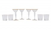 8PCS ST. LOUIS CRYSTAL: BARWAR