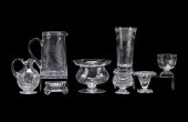 8PCS WILLIAM YEOWARD CRYSTAL T