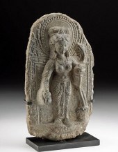 8TH C. INDIAN PALA STONE PANEL