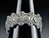 8TH C. VIKING SILVER RING - TA