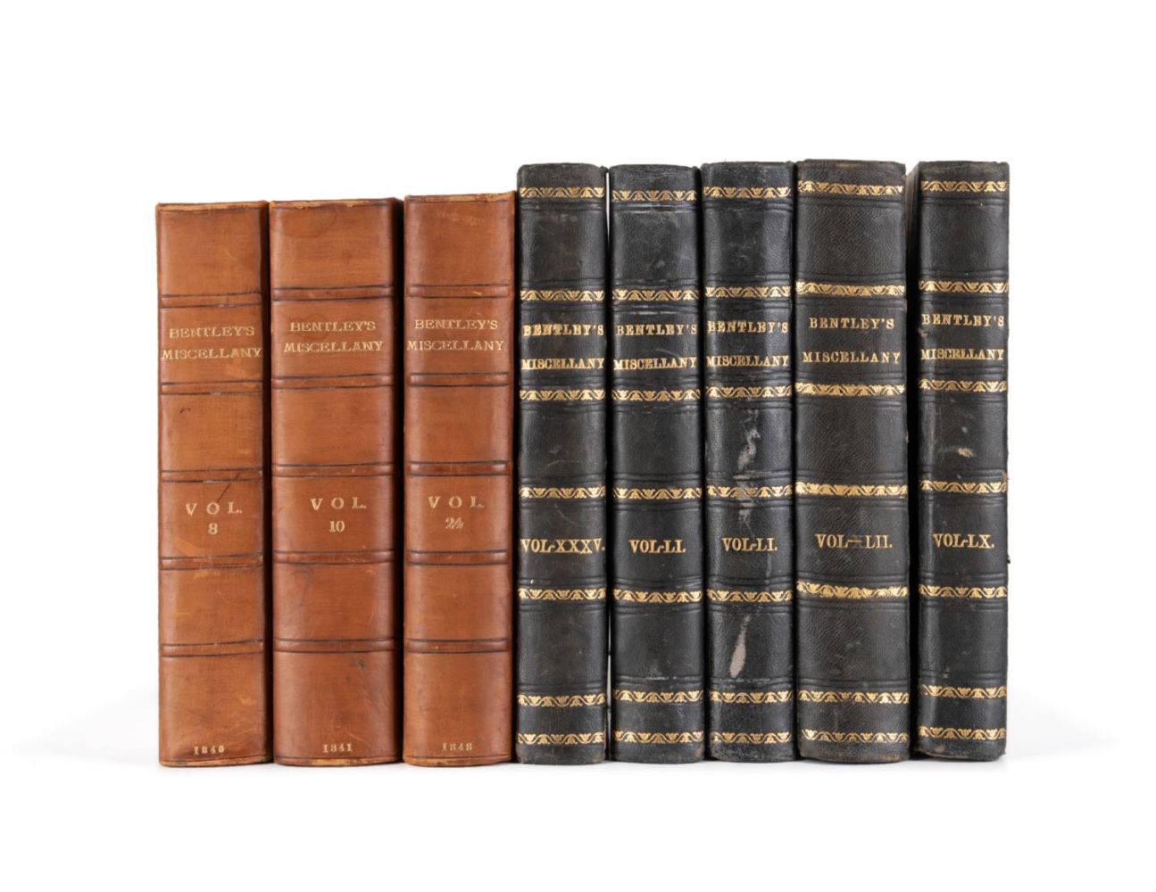 8VOL BENTLEY'S MISCELLANY,