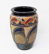 9 1/2" CATHRA-ANNE BARKER VASE