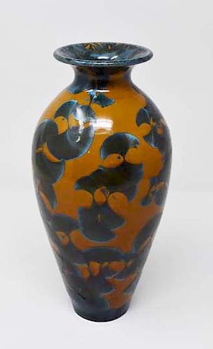 9 1/2" VASE SIGNED MARCOUTTE9