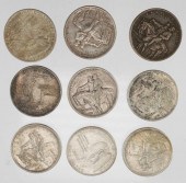 (9) 1925 STONE MOUNTAIN SILVER