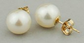 9-9.5MM CULTURED PEARL STUD EA