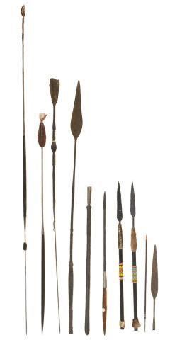 (9) AFRICAN SPEARS, MASAI &