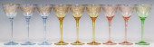 (9) AMERICAN PARCEL-GILT ETCHE