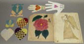 9 ASSORTED PIECES OF FAVORS/VA