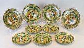 9 BUFFALO POTTERY DELDARE PLAT