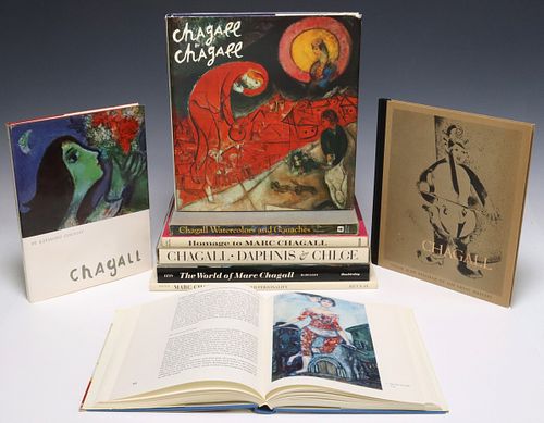 (9) COFFEE TABLE ART BOOKS ABOUT