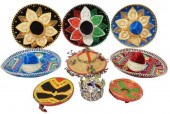 (9) COLLECTION OF SOMBREROS, C