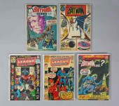 9 DC COMICS BATMAN 1ST TWO FAC