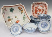 (9) DECORATIVE CHINESE PORCELA