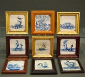 9 DELFT TILESA Group of Nine D