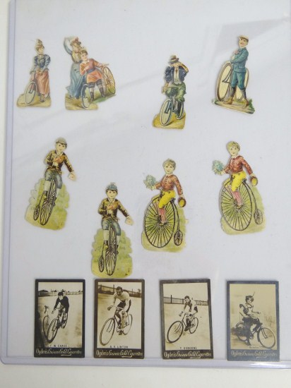 (9) Die cuts and (4) cigarette