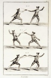 (9) EARLY FENCING ETCHINGS - N