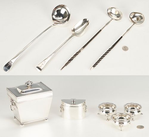 9 ENGLISH & AMERICAN STERLING