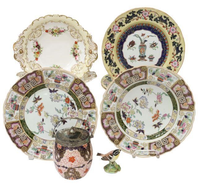 (9) ENGLISH IRONSTONE TABLEWARE &
