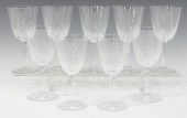 (9) FRENCH BACCARAT 'EPRON' CR