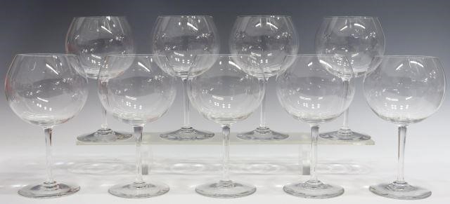 (9) FRENCH BACCARAT 'TASTEVIN