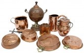 (9) FRENCH & ENGLISH COPPER KI