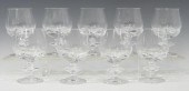 (9) FRENCH LALIQUE 'BLOIS' WAF