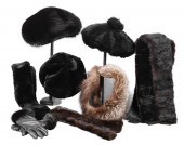 (9) Fur hats and collars to in