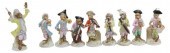 (9) GERMAN PORCELAIN MONKEY BA