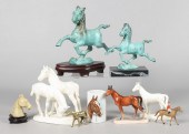 (9) Horse items, c/o (2) Andre