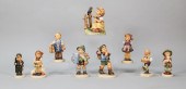 9 HUMMEL FIGURINES9 Goebel Hum