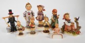 (9) HUMMEL FIGURINESLot of 9 H