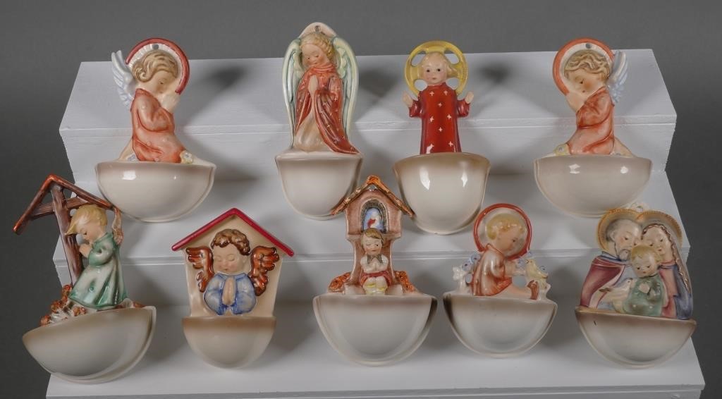 (9) HUMMEL HOLY WATER WALL PLAQUE