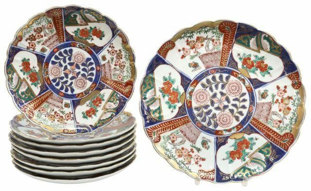 (9) JAPANESE IMARI PALETTE