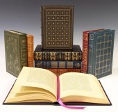 (9) LEATHER-BOUND FRANKLIN LIB