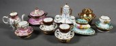 (9) LIMOGES FRANCE PORCELAIN T