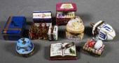 (9) LIMOGES FRANCE PORCELAIN T