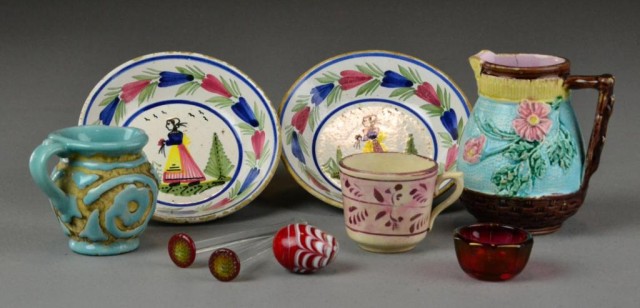 (9) Lot of Glass and Porcelain