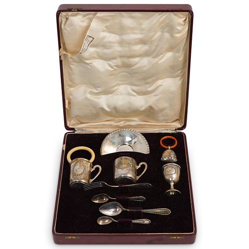 (9 PC) 800 SILVER BABY NURSERY