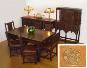 9 pc BERKEY & GAY VICTORIAN EN