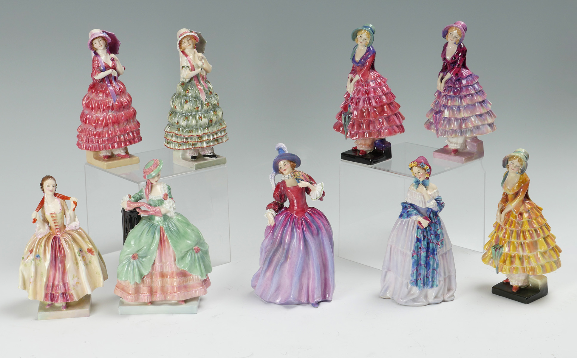 9 PC COLLECTION OF ROYAL DOULTON