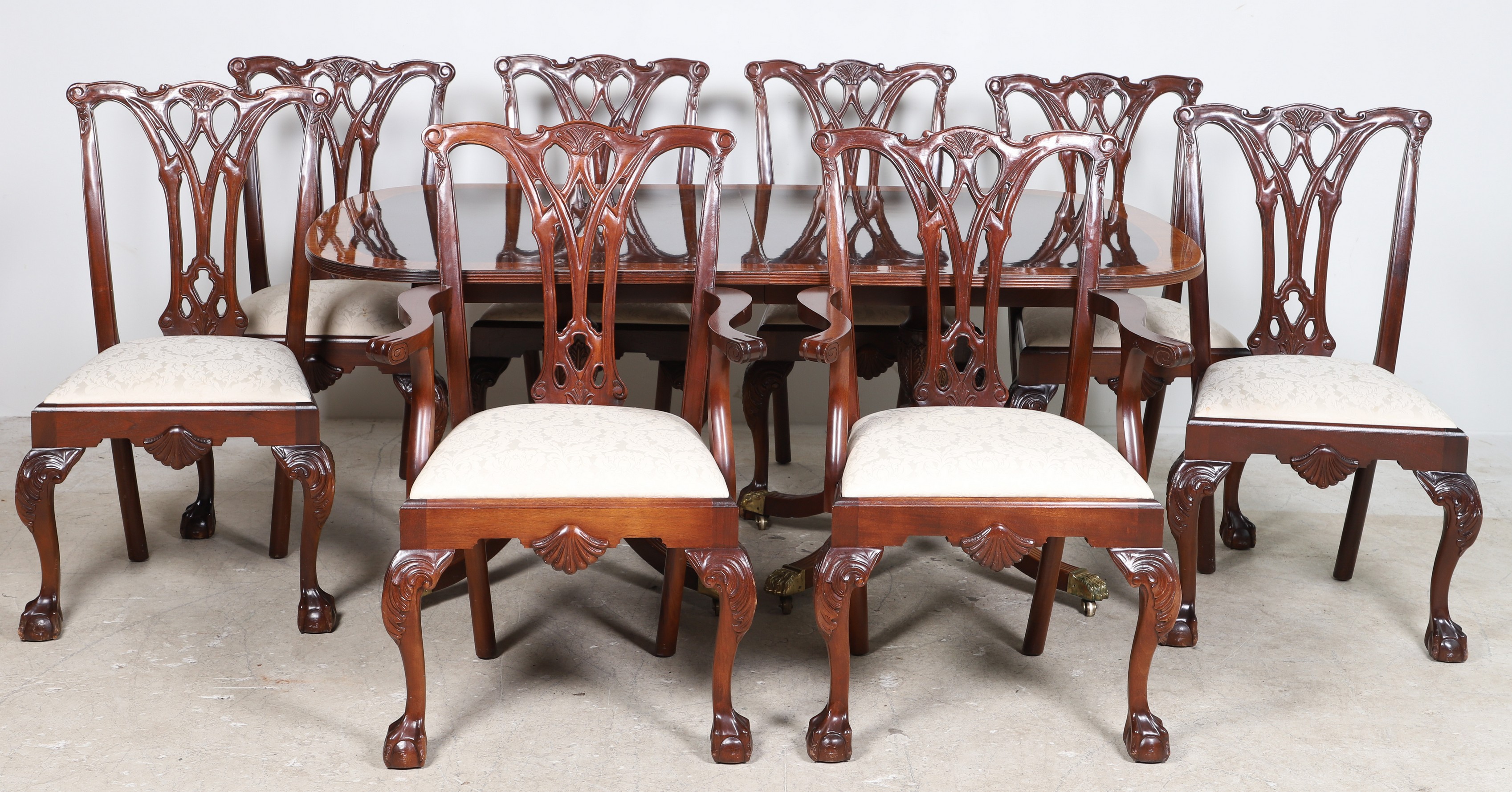 (9) pc Craftique Chippendale