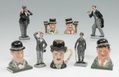 9 PC LAUREL HARDY CHARLIE CHAP