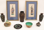 9 PC. LOT OF ORIENTALIA 9 PIEC