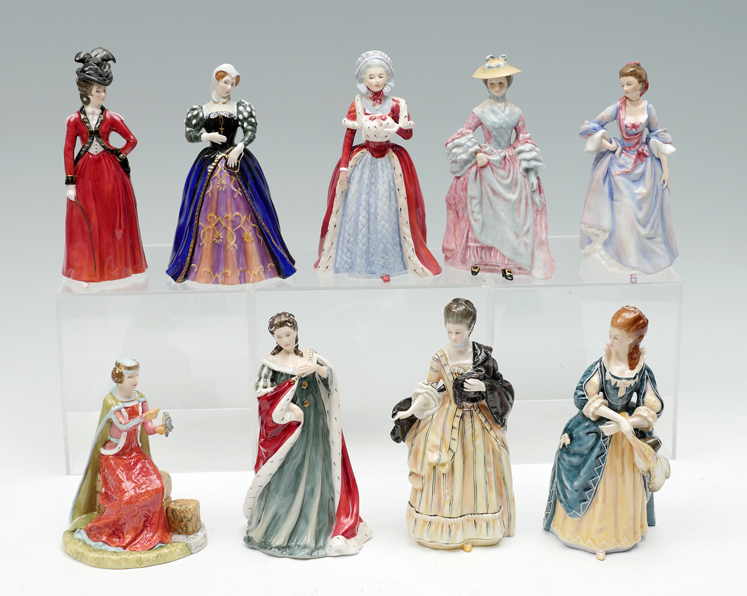 9 PC LOT OF ROYAL DOULTON